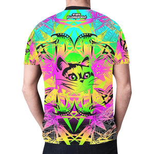 Drippy Kitty New All Over Print T-shirt