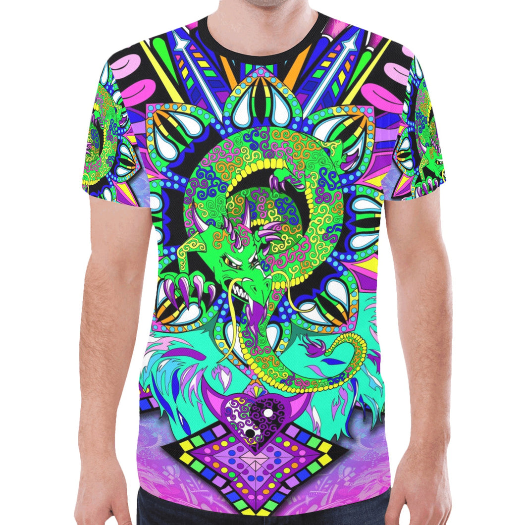 Dragons Nest in Pink T-shirt