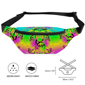 Drippy Kitty Custom Bags Waist Bag Chest Bag