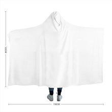 Load image into Gallery viewer, Kitten of the Cosmos Fleece Hooded Blanket
