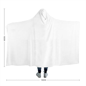 Kitten of the Cosmos Fleece Hooded Blanket